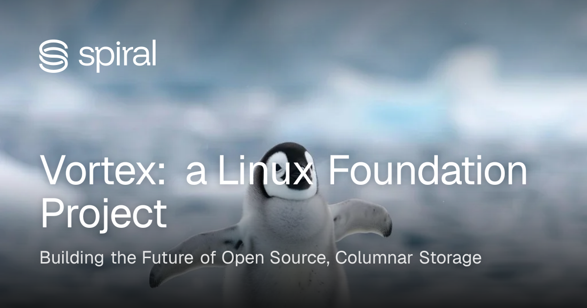 Vortex: a Linux Foundation Project